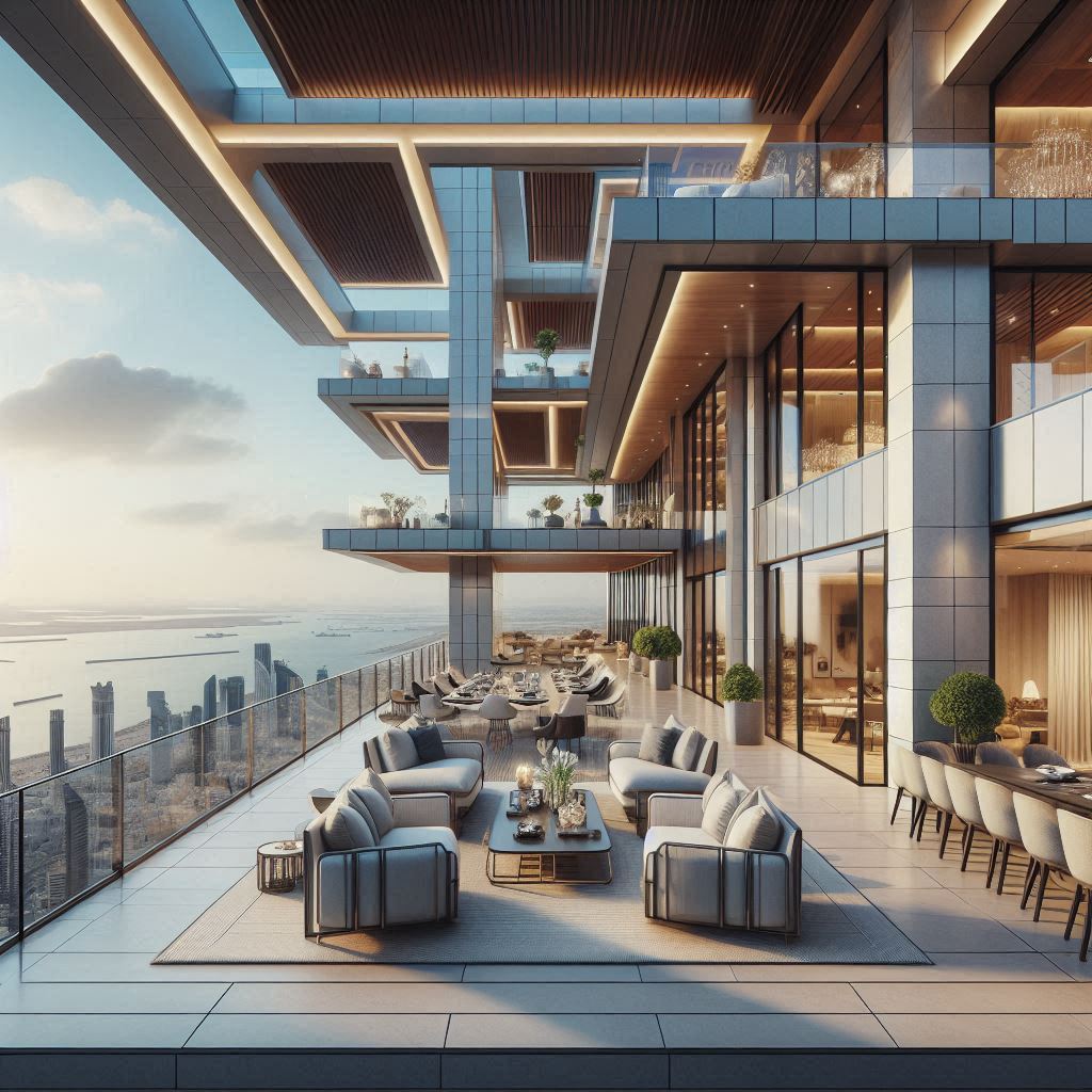 شقق فاخرة للبيع في جدة الدور الأخير